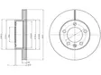 JARRULEVY DELPHI, 2 KPL / PKT, ETU, NISSAN RENAULT OPEL - Jarrulevyt - BG4328 - 1