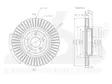 JARRULEVY SBS, 1 KPL/PKT, ETU, CHRYSLER - Jarrulevyt - 88-1278 - 3
