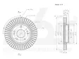 JARRULEVY SBS, 2 KPL/PKT, ETU, MITSUBISHI, OPEL - Jarrulevyt - 88-1598 - 3