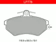 JARRUPALASARJA DELPHI ETU, AUDI, SEAT, VW - Jarrupalasarjat - LP778 - 1