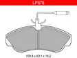 JARRUPALASARJA DELPHI ETU, CITROEN, FIAT, OPEL, PEUGEOT - Jarrupalasarjat - LP878 - 1