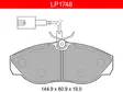 JARRUPALASARJA DELPHI ETU, CITROEN, FIAT, PEUGEOT - Jarrupalasarjat - LP1748 - 1