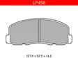 JARRUPALASARJA # DELPHI ETU, ISUZU, MITSUBISHI - Jarrupalasarjat - LP458 - 1