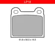 JARRUPALASARJA DELPHI ETU /TAKA, MERCEDES, OPEL, SAAB, VOLVO - Jarrupalasarjat - LP18 - 1