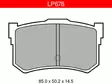 JARRUPALASARJA DELPHI TAKA, HYUNDAI, ROVER # - Jarrupalasarjat - LP678 - 1