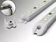 LED SISÄVALO ALUMIINIKOTELO 24V 25CM IP67 - LED- valokiskot - 1609-63748 - 1