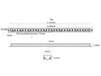 LED SISÄVALO ALUMIINIKOTELO 24V 25CM IP67 - LED- valokiskot - 1609-63748 - 2
