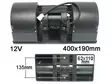 PUHALLIN 12V TÄYD 400X190 - Puhallinmoottorit ja vastukset ym - 9000-1398 - 1