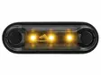 Optibeam Dark Phantom led-äärivalo 12-24V - Keltainen - Keltaiset äärivalot - 1608-3208 - 1