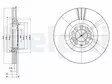 JARRULEVY DELPHI, 2 KPL / PKT, ETU, AUDI S3, TT / SEAT IBIZA - Jarrulevyt - BG3528 - 2