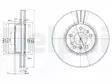JARRULEVY DELPHI, 2 KPL / PKT, ETU, BMW X3, X5 - Jarrulevyt - BG3628 - 2