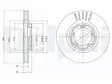 JARRULEVY DELPHI, 2 KPL / PKT, ETU, HYUNDAI H1 - Jarrulevyt - BG4098 - 2