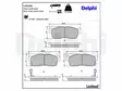 JARRUPALASARJA DELPHI, ETU, CITROËN / MITSUBISHI / PEUGEOT # - Jarrupalasarjat - LP2258 - 2