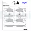 JARRUPALASARJA DELPHI ETU, OPEL - Jarrupalasarjat - LP3238 - 3