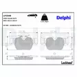 JARRUPALASARJA DELPHI TAKA, BMW, MINI - Jarrupalasarjat - LP3598 - 2