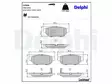 JARRUPALASARJA DELPHI TAKA, MITSUBISHI, PROTON - Jarrupalasarjat - LP968 - 2
