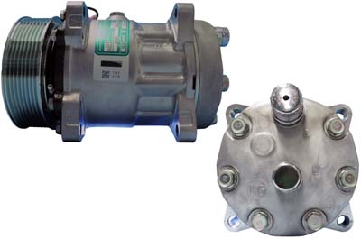 AC KOMPRESSORI 12V SD7H15 DUCATO/LUMIKKO 119MM/PV8 - Ilmastointikompressorit yleismallit - 51-99138 - 1