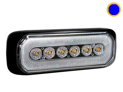 AXIXTECH HB6 SIN/KELT LED-TASOVILKKU R65 LED-KEHÄLLÄ # - LED-tasovilkku - 1603-300598 - 1