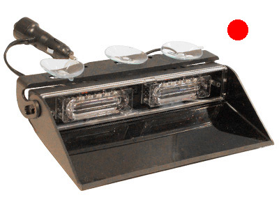 AXIXTECH PUNAINEN LED TUULILASIMAJAKKA 12V - LED-Tuulilasimajakka - 1603-300478 - 1