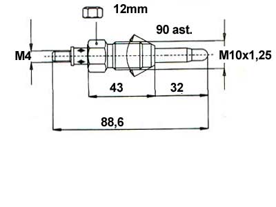 HEHKU CS1156/2 , JA108TO 11V PT-103 - Hehkutulpat - 8051-0618 - 1