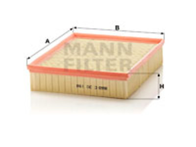 ILMANSUODATIN MANN, CHRYSLER - Ilmansuodattimet - 1482-C30198 - 1