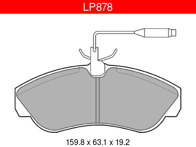 JARRUPALASARJA DELPHI ETU, CITROEN, FIAT, OPEL, PEUGEOT - Jarrupalasarjat - LP878 - 1