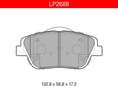 JARRUPALASARJA DELPHI ETU, HYUNDAI KIA - Jarrupalasarjat - LP2688 - 1