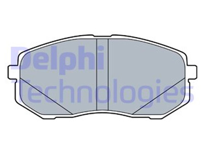 JARRUPALASARJA DELPHI ETU, HYUNDAI, KIA - Jarrupalasarjat - LP3538 - 1