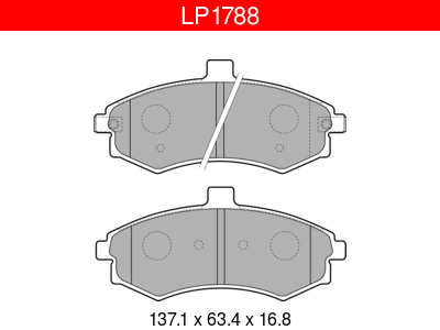 JARRUPALASARJA DELPHI ETU, HYUNDAI - Jarrupalasarjat - LP1788 - 1