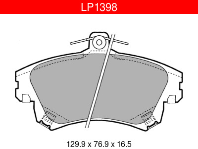JARRUPALASARJA DELPHI ETU, MITSUBISHI, VOLVO - Jarrupalasarjat - LP1398 - 1