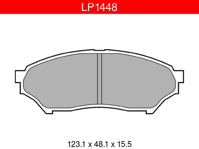 JARRUPALASARJA DELPHI ETU, MITSUBISHI - Jarrupalasarjat - LP1448 - 1