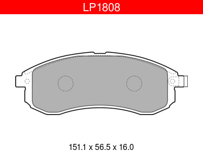 JARRUPALASARJA DELPHI ETU, MITSUBISHI - Jarrupalasarjat - LP1808 - 1