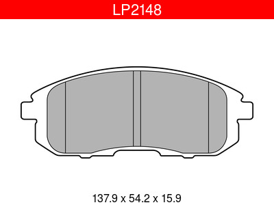 JARRUPALASARJA DELPHI ETU, NISSAN, SUZUKI - Jarrupalasarjat - LP2148 - 1