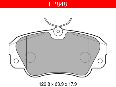 JARRUPALASARJA DELPHI ETU, OPEL SIS. PULTIT - Jarrupalasarjat - LP848 - 1