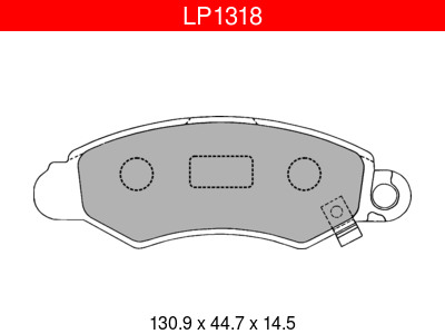 JARRUPALASARJA DELPHI ETU, SUBARU, SUZUKI - Jarrupalasarjat - LP1318 - 1