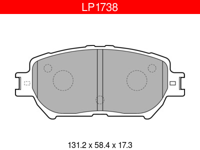 JARRUPALASARJA DELPHI ETU, TOYOTA - Jarrupalasarjat - LP1738 - 1