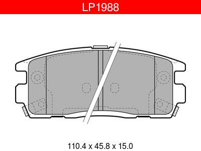 JARRUPALASARJA DELPHI TAKA, CHEVROLET, OPEL - Jarrupalasarjat - LP1988 - 1