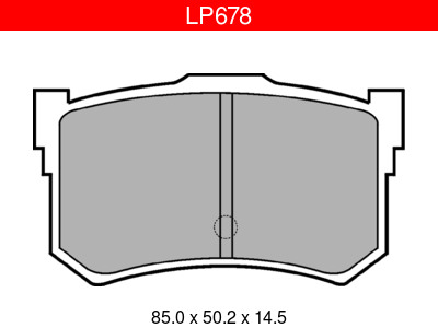 JARRUPALASARJA DELPHI TAKA, HYUNDAI, ROVER # - Jarrupalasarjat - LP678 - 1