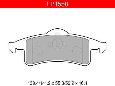 JARRUPALASARJA DELPHI TAKA, JEEP - Jarrupalasarjat - LP1558 - 1