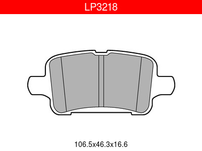 JARRUPALASARJA DELPHI TAKA OPEL - Jarrupalasarjat - LP3218 - 1