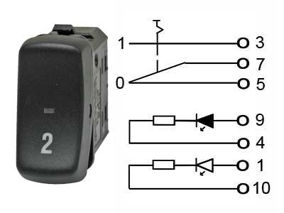 KATK.0-1 NO::2 MERKKIVALO - Katkaisijat, merkkikohtaiset - 1045-0648 - 1