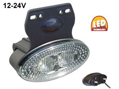 LED-PER.VALO OVAALI JALKA # - LED-peruutusvalo - 1606-27678 - 1