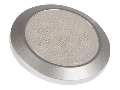 LED-SISÄVALO 12V 69MM 12+6XLED (KIRK+PUN) - LED-sisävalot, pyöreät - 1800-8248 - 1