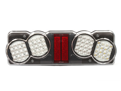 LED-TAKAVALO VASEN 24V AUTOON - LED-suorakaide takavalot - 1606-27728 - 1
