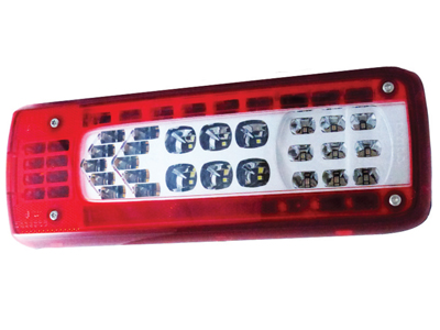 LED-TAKAVALO VASEN VIGNAL LC10 REK.VALOLLA VOLVO FM - LED-suorakaide takavalot - 1608-5108 - 1