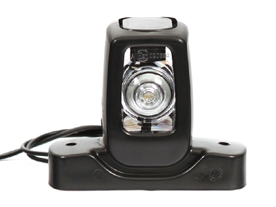 WAS LED-ÄÄRIVALO KUMIVARSI VASEN/OIKEA LYHYT SUORA KIRKAS/PUNAINEN - Kumivarsi äärivalot - 1606-27848 - 1