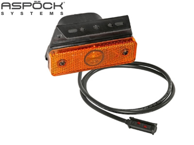 LED-ÄÄRIVALO 24V KELT. JALALLA ASPÖCK FLATPOINT I - Keltaiset äärivalot - 1608-4868 - 1