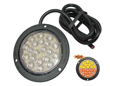 LED.TAKAV.PYÖR.140MM UPOTUS/PINTA-ASENNUS 9-32V ## - LED-pyöreät takavalot - 1606-27688 - 1