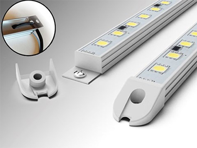 LED SISÄVALO ALUMIINIKOTELO 24V 25CM IP67 - LED- valokiskot - 1609-63748 - 1