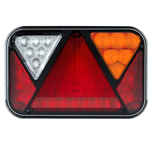 LED TAKAVALO 12-15V OIKEA IP68 200X130X50MM - LED-Perävaunuvalaisimet - 16238 - 1